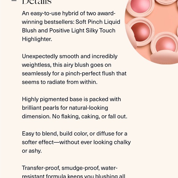 Rare Beauty Soft Pinch Powder Blush In Hope - Picture 4 of 6